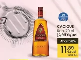 Oferta de Cacique - Ron por 11,89€ en Eroski