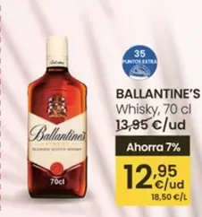 Oferta de Ballantine's - Whisky por 12,95€ en Eroski