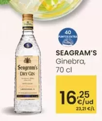 Oferta de Seagram's - Ginebra por 16,25€ en Eroski