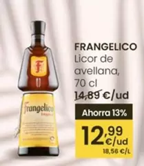 Oferta de Frangelico - Licor De Avellana por 12,99€ en Eroski