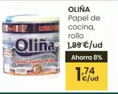 Oferta de Oliña - Papel De Cocina, Rollo por 1,74€ en Eroski