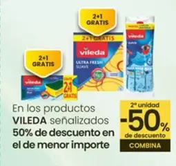 Oferta de Vileda - En Los Productos Senalizados en Eroski