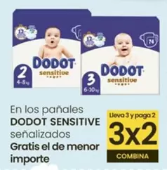 Oferta de Dodot - En Los Panales Sensitive en Eroski