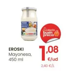 Oferta de Eroski - Mayonesa por 1,08€ en Eroski
