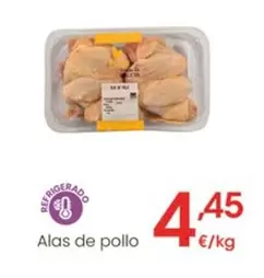 Oferta de Alas De Pollo por 4,45€ en Eroski