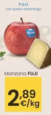 Oferta de Manzana Fuji por 2,89€ en Eroski