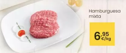 Oferta de Hamburguesa Mixta por 6,95€ en Eroski