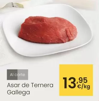 Oferta de Asar De Ternera Gallega por 13,95€ en Eroski