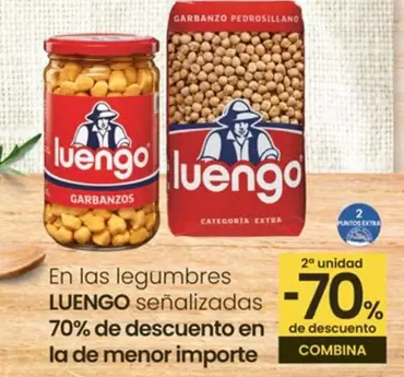 Oferta de Luengo - En Las Legumbres Senalizados en Eroski