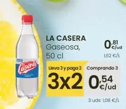 Oferta de La Casera - Gaseosa por 0,81€ en Eroski