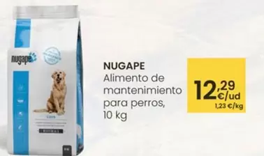 Oferta de Nugape - Alimento De Mantenimiento Para Perros por 12,29€ en Eroski