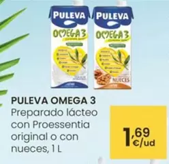 Oferta de Puleva - Omega 3 Preparado Lacteo Con Proessentia Original O Con Nueces por 1,69€ en Eroski