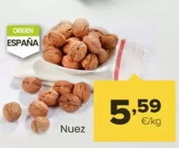 Oferta de Nuez por 5,59€ en Autoservicios Familia
