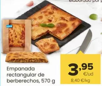 Oferta de Empanada Rectangular De Berberechos por 3,95€ en Autoservicios Familia