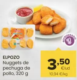 Oferta de Elpozo - Nuggets De Pechuga De Pollo por 3,5€ en Autoservicios Familia