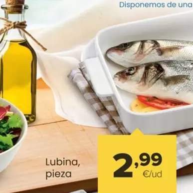 Oferta de Lubina por 2,99€ en Autoservicios Familia