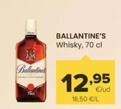 Oferta de Ballantine's - Whisky por 12,95€ en Autoservicios Familia