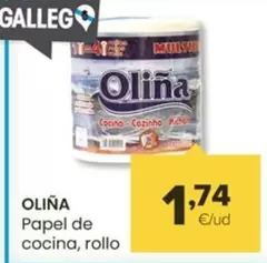 Oferta de Oliña - Papel De Cocina/ Rollo por 1,74€ en Autoservicios Familia