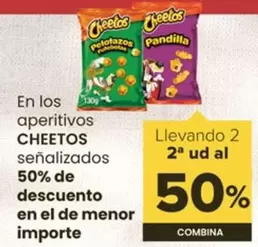 Oferta de Cheetos - En Los Aperitivos en Autoservicios Familia