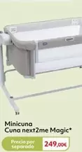 Oferta de Chicco - Minicuna Cuna Next2me Magic por 249€ en Prénatal