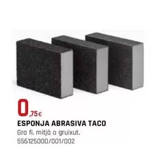 Oferta de Esponja Abrasiva Taco por 0,75€ en Fes Més