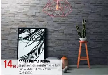 Oferta de Paper Pintat Pedra por 14,95€ en Fes Més