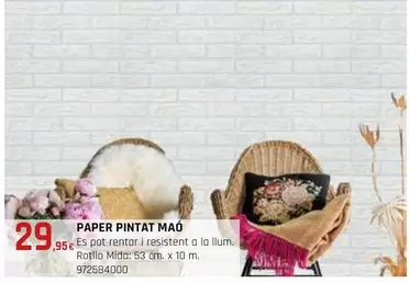 Oferta de Paper Pintat Maó por 29,95€ en Fes Més