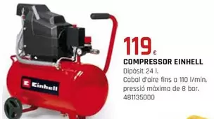 Oferta de Einhell - Compressor por 119€ en Fes Més