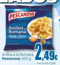 Oferta de Pescanova - Anillos A La Romana por 2,49€ en Unide Market