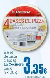Oferta de La Cocinera - Bases De Pizza Clasicas por 3,35€ en Unide Market