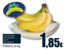 Oferta de Platano por 1,85€ en Unide Market