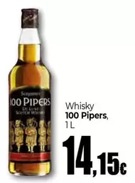 Oferta de 100 pipers - Whisky por 14,15€ en Unide Market