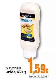 Oferta de Unide - Mayonesa por 1,59€ en Unide Market