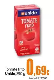 Oferta de Unide - Tomate Frito por 0,69€ en Unide Market