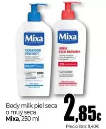 Oferta de Mixa - Body Milk Piel Seca O Muy Seca por 2,85€ en Unide Market