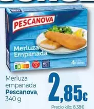Oferta de Pescanova - Merluza Empanada por 2,85€ en Unide Supermercados