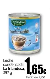 Oferta de La Irlandesa - Leche Condensada por 1,65€ en Unide Supermercados