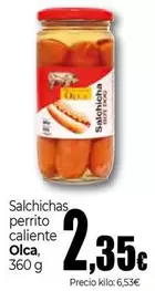 Oferta de Olca - Salchichas Perrito Caliente por 2,35€ en Unide Supermercados