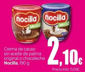 Oferta de Nocilla - Crema De Cacao Sin Aceite De Palma Original O Chocoleche por 2,1€ en Unide Supermercados