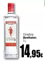 Oferta de Beefeater - Ginebra por 14,95€ en Unide Supermercados