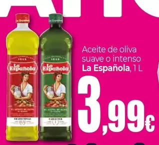 Oferta de La Española - Aceite De Oliva Suave O Intenso por 3,99€ en Unide Supermercados