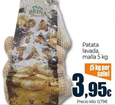 Oferta de Patata Lavada por 3,95€ en Unide Supermercados