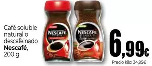 Oferta de Nescafé - Café soluble natural o descafeinado por 6,99€ en Unide Supermercados