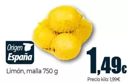 Oferta de Limón por 1,49€ en Unide Supermercados