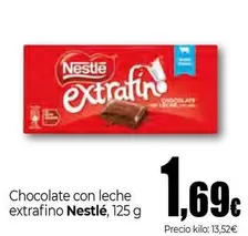 Oferta de Nestlé - Chocolate Con Leche Extrafino por 1,69€ en Unide Market