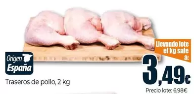 Oferta de Traseros De Pollo por 3,49€ en Unide Market