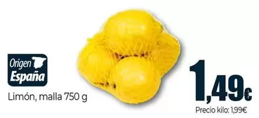 Oferta de Limón por 1,49€ en Unide Market
