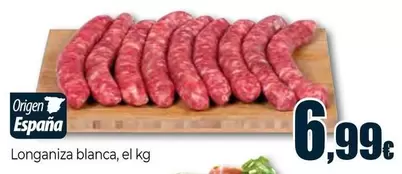 Oferta de Longaniza Blanca por 6,99€ en Unide Market