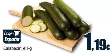 Oferta de Calabacin por 1,19€ en Unide Market
