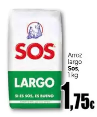 Oferta de Sos - Arroz Largo por 1,75€ en Unide Market